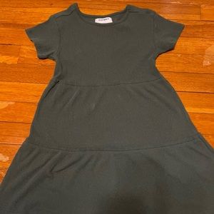 Girls Hunter Green Dress